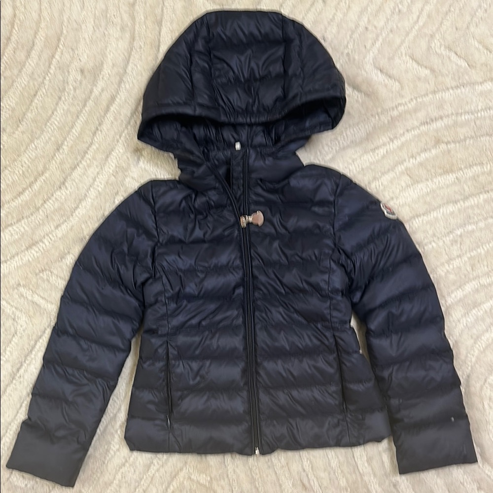 Kids Moncler, Navy Puffer Jacket, Light Weight, Sz 4 unisex